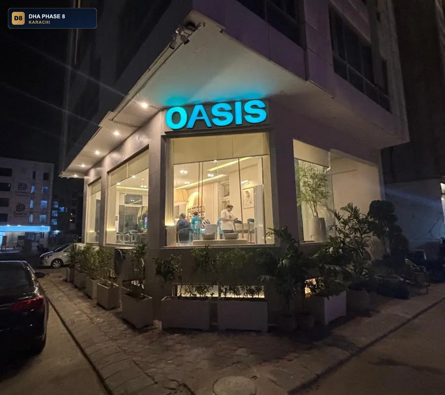 oasis-cafe-dha-phase-8-karachi