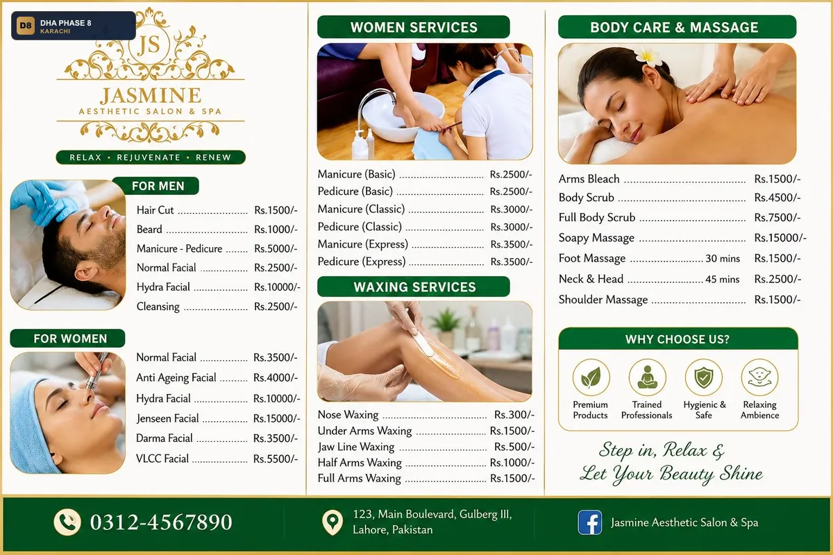 jasmine-aesthetic-salon-spa-dha-phase-8-karachi thumb 3