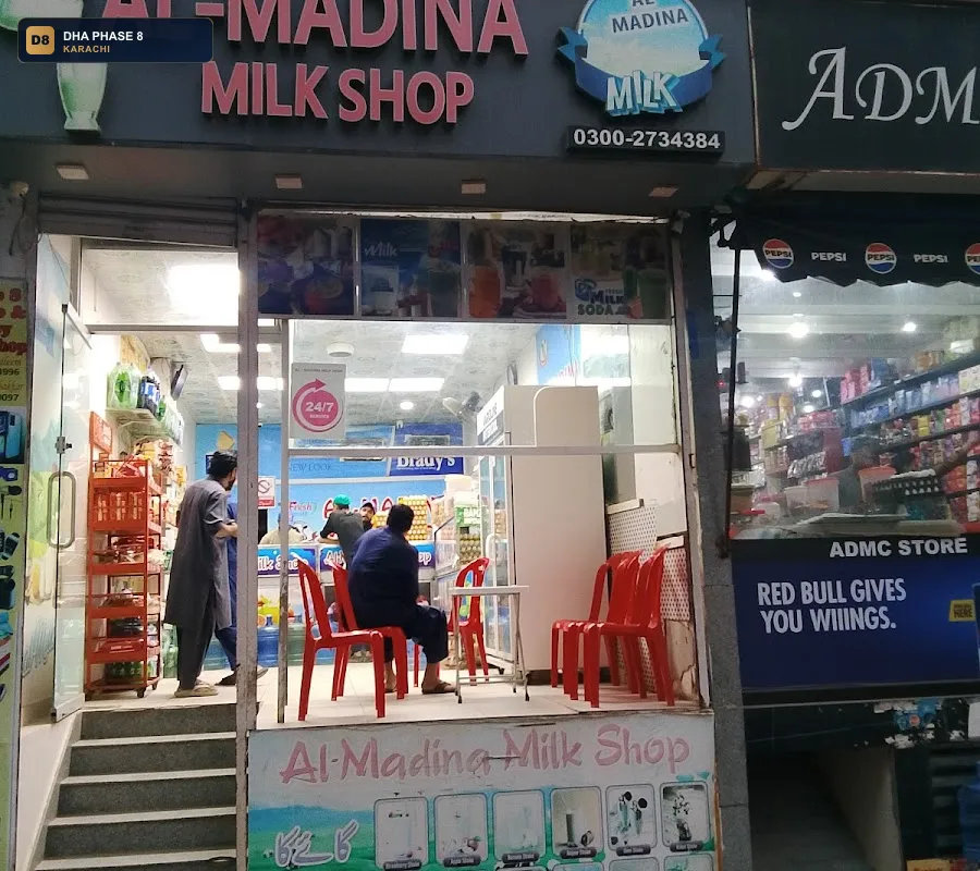 al-madina-milk-and-shake-shop-dha-phase-8-karachi