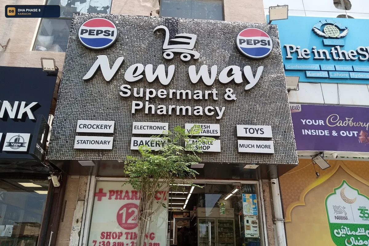 new-way-supermart-dha-phase-8-karachi