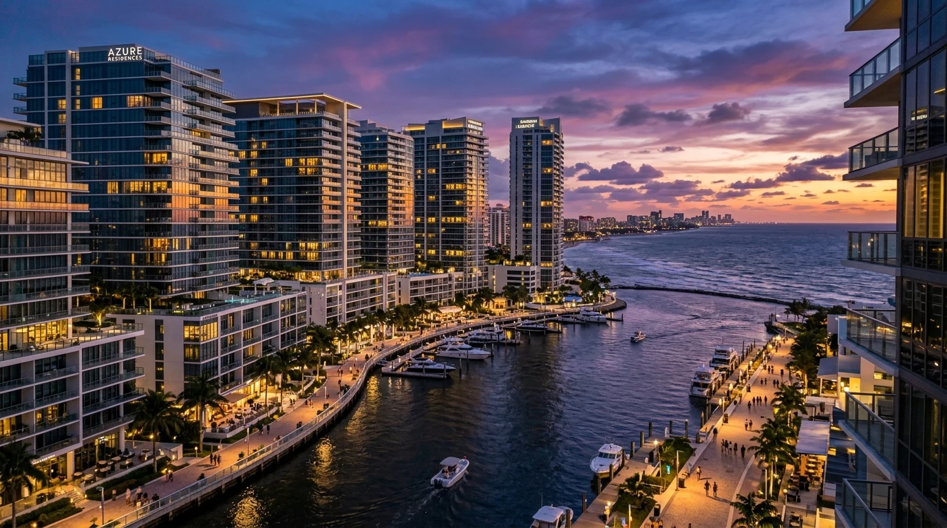 Oceanfront Coral Tower Penthouse at Emaar Crescent Bay